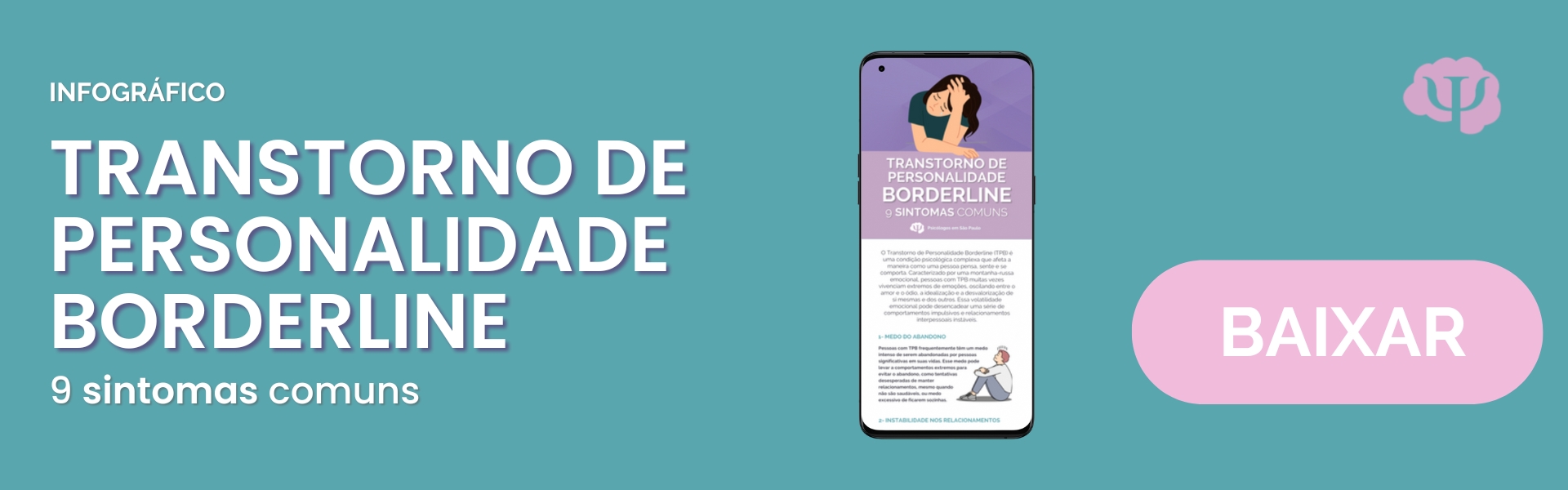 baixe o infográfico sobre transtorno de personalidade borderline sintomas 