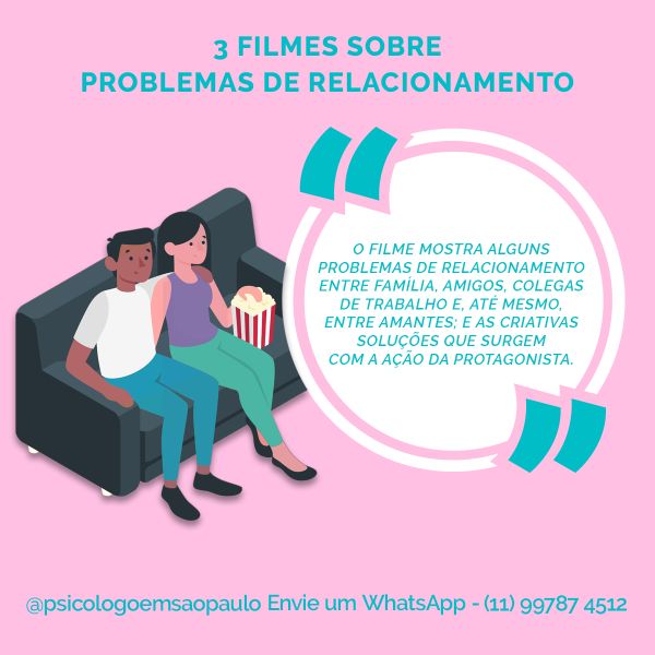 3 filmes sobre problemas de relacionamento