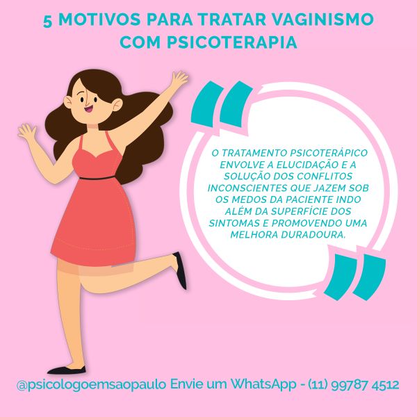 5 motivos para tratar vaginismo com psicoterapia