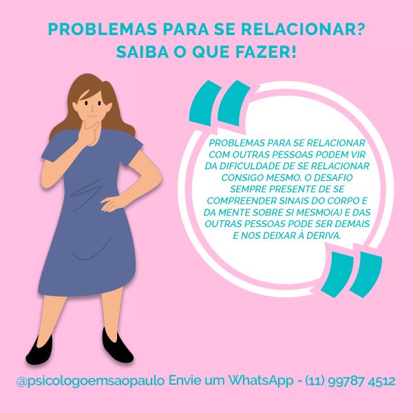 Problemas para se relacionar? Saiba o que fazer!