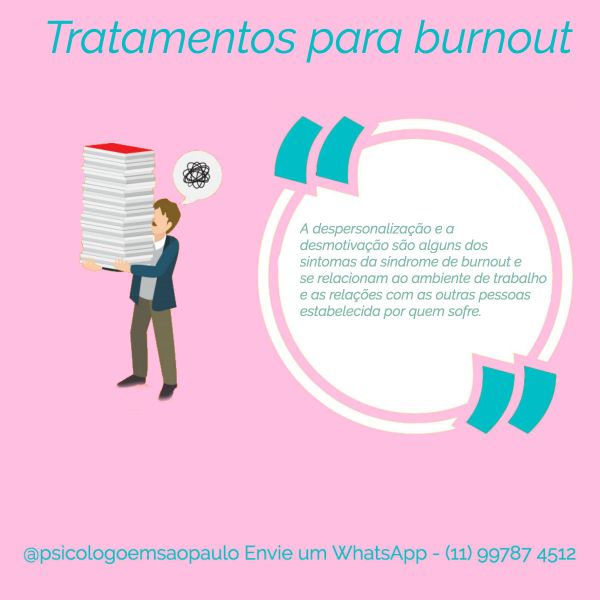 Tratamentos para burnout