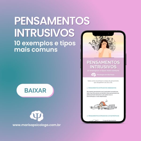 Pensamentos intrusivos exemplos